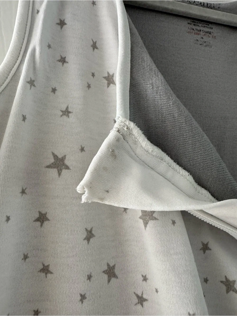 Woolino Merino Wool Baby Sleepsack Sleeping Bag 4 Season 18-36 Months Stars